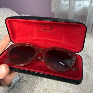 Oscar de la Renta Chocolate Sunglasses